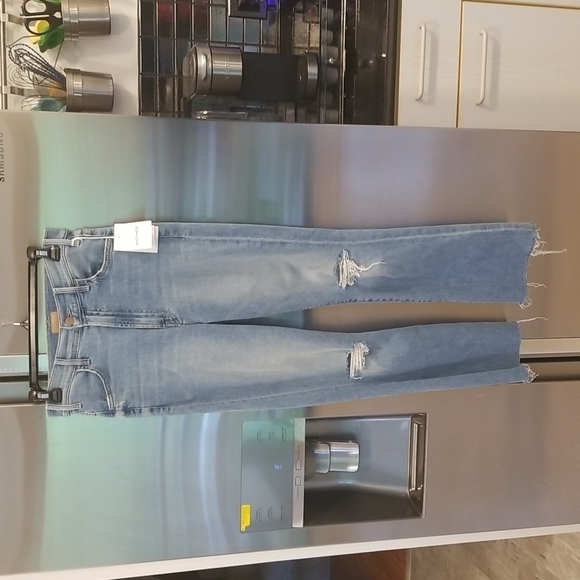 💕MOTHER💕 The Hustler Ankle Fray Jeans ~ Thrilling Shots 28 NWT - Picture 9 of 16